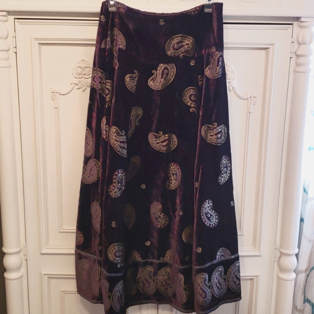 Velvet Skirt - XS